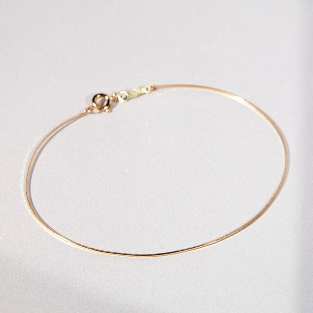 Catbird Threadbare Gold Bracelet